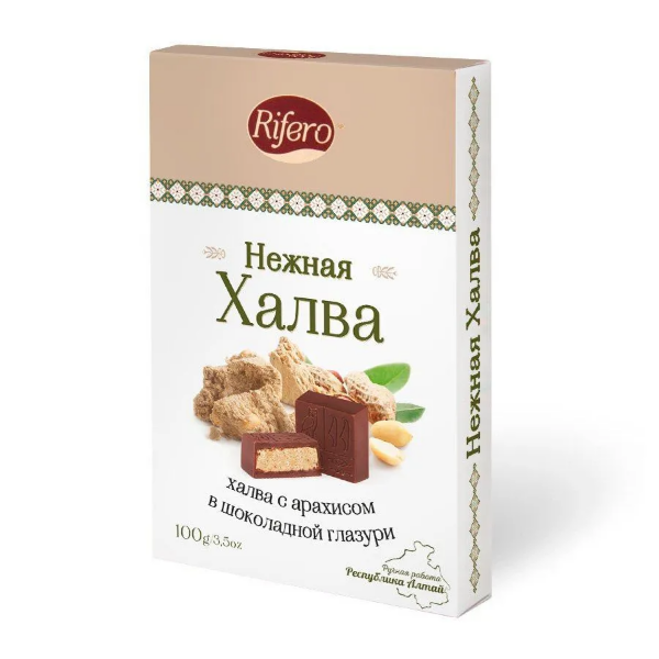 №1 Риф и ко Конфеты "НЕЖНАЯ халва" 100г    в Стрежевом