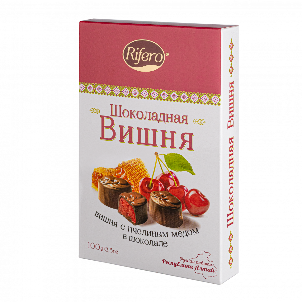  Риф и ко Конфеты "Шоколадная ВИШНЯ" 100г  в Стрежевом