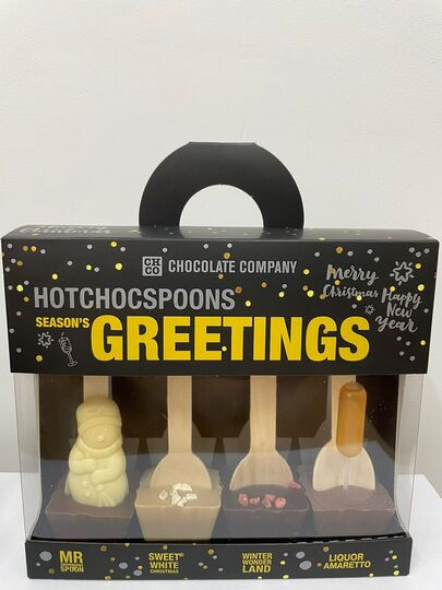  Набор шоколадных ложек «SEASON`S GREETINGS» (4 ложки по 50 гр), 200гр в Стрежевом