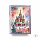  Пряник 600г новогодний Храм Василия Блаженного (в подарочной пластиковой упаковке) в Стрежевом